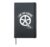 Bicycle Cycling MTB Mountain Bike Ich Bin Der Motor Hardcover Journal, Black