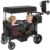 BIERUM Stroller Wagon for 2 Kids with Side Entry & 5-Point Safety