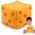 Big Cheese Squishy, Soft Slow Rising Squeeze Fidget Toy