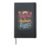 Big Fan of Human Rights Retro Hardcover Journal, Black