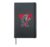 Bigfoot Valentine’s Day Hardcover Journal, Black