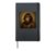 Bigfoot with a Bob Haircut Meme Silly Funny Graphic Men Teen Hardcover Journal, Black