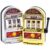 BigOtters Mini Slot Machine Toy, 2PCS Mini Lucky Slot Machine Bank