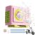 Bike Bubble Machine – AC Unit Shape LED Remote USB Decor Toy