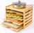 bimiti 6 Tier Cookie Sheet Pan Organizer for Kitchen Cabinet