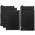 Binder Dividers 15Pcs A5 Black Plastic Tabbed Binder Dividers for 6 Ring Organizers