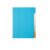 Binder Dividers, 2 Sest 5Pcs/Set Colorful Thick Paper Separator Rings Notebook (Color,A6)