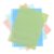 Binder Dividers 2 Sets Plastic Binder Dividers with Tabs, Detachable Page Separators for 3-Ring Notebooks