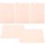 Binder Dividers A5 Binder Dividers 5Pcs 3Sets Heavy Duty Plastic Tabs for 6 Ring Notebooks