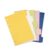 Binder Dividers A7 6-Hole Index Divider Pages 25pcs for Ring Binder Notebook Planner