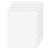 Binder Dividers for 3 Ring Binder, Paper White Binders Dividers with 5 Tabs
