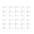 Binder Rings, 10Pcs Binder Rings Clips, 3 Ring Loose Leaf Binders Book, for Notebook Diary Photo Album Binding(White)