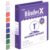 BinderX Extra Durable 3 Ring Binder, Round Rings 1 Inch Binder, Fits 175 Sheets of 8.5×11 Paper, Customizable View Cover with Inside Pockets, Cute 1″ Binders, 1 Inch 1 Pack, Purple