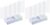 Binditek 5mil Thermal Laminating Pouches with Hole, 2.5 x 4.25 in, 200 Pack
