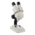 Binocular Microscope 10X/20X 20X/40X Stereo Microscope LED Illumination for PCB Soldering Phone Repair Kids Education (Color : 10x 20x) (20x 40x)