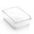BINO | Plastic Storage Bins, Medium | THE CURVE COLLECTION | Multi-Use Organizer Bins | Storage Containers Kitchen, Pantry and Home Organization | Fridge Organizers | Pantry Organization and Storage