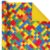 BIOBROWN Reversible Building Blocks Wrapping Paper for Boys Girls – 17 Inch X 33 Ft – Colorful Building Bricks Design Gift Wrap Paper for Kids Birthday Party Toy Lovers