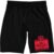 Bioworld Old Milwaukee Men’s Lounge Shorts | Cotton-Blend Sleep Shorts | Vintage Lager Label Graphic | Elastic Waist with Drawstring | Officially Licensed-3XL Black