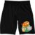 Bioworld Phineas and Ferb Men’s Lounge Shorts | Cotton-Blend Sleep Shorts | Character Graphic | Drawstring Waist | Officially Licensed Disney Sleepwear-3XL Black
