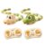 Biplut Interactive Magnetic Snake Robot, Remote Control Growing Snake Game with Race Maze Math Modes, Light and Sound Effects, Rechargeable Family & Friend Activity Gift (2pcs)