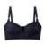 biqikav Longline Bra for Women Comfy Floral Lace Bras Black