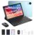 BIRDCLAW P10 Pro Android 16 Tablet, 10 Inch Tablets with Gemini AI, 120Hz, 48GB RAM+128GB ROM/2TB, Octa-Core T7250, 8800mAh, 13MP+5MP, 3.5mm Jack, Face ID, GPS, 5G WiFi, OTG, Tablet with Keyboard Pen