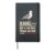Birding Seagull Not A Real Bird Please See Gull Hardcover Journal, Black