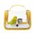 Bird Travel Carrier Portable Small Bird Carrier with Standing Perch & Tray