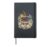 Bird Watching Backyard Birdbath Species Chart Hardcover Journal, Black