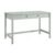 Bison office Wood Writing Desk with Scallop Front and Drawer, Small Secretary Teen Desk Study Table for Girls Bedroom, Sage