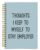 bitCNY Funny Office Sage Green Spiral Notebook, Funny Office Gifts Notebook Journal for Women Coworkers, Thoughts I Keep to Myself to Stay Employed Sarcastic Journal, 5.5×8.3 Inch