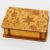 Bits and Pieces – Botanical Box Brainteaser – Wooden Puzzle Gift Box – Secret Compartment Brain Game