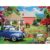 Bits and Pieces – “A Simple Time” Farm & Countryside Jigsaw Puzzle by Alan Giana – Vintage Truck, Swan Pond & Rustic Barn Scene (300 Piece Puzzle)