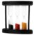 BIUYUYO Wooden Glass Sand Timer for Visual Timing 60 Seconds 3min 5min Reliable Sand Clock for Tooth Brushing and Birthday Gifts with Stylish Exterior