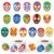 BkeeCten 2Rolls Lucha Libre Mask Sticker Mexican Wrestling Vinyl Decals