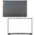 Black A+B Shell Kit Back Cover & Bezel for 13S K3 G2 2021 13 Inch Laptop