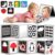 Black and White Baby Toys Tummy Time Mirror High Contrast Book Flash Card
