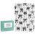 Black and White Bow Wooden Jigsaw Puzzle for Adults 300 PCS,Premium Wood Puzzle Game with Storage Box Brain Teaser Relaxing Activity for Family Fun and Home Decor
