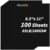 Black Cardstock 8.5 x 11 in, 100 Sheets, 65 lb No White Core