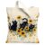 Black Cats and Sunflowers Sunflower Fanciful Canvas Tote Bag 13×15 Inch