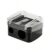 Black Eyeliner Sharpener Makeup Pencil Sharpener Pencil Sharpeners for Eyebrow Eyeliner Pencil Tool Dual Holes Eye Pencil Sharpener with Cover Portable Cosmetic Sharpener，Makeup Brushes and Tools