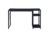 Black Finish Writing Desk，Workspace for Work Study Writing，Compact Writing Study Desk