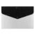 Black Glitter 6 Pockets Accordion File Folder with Labels