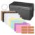 Black Index Card Storage Set with Binder Rings and Case