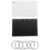 Black Index Cards with Metal Binder Rings for Teachers and Commuters