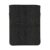 Black Leopard Print Animal Book Sleeve with Zipper Front Pocket for Hardcover