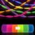 Blacklight Party Streamer Decorations 6 Rolls Glow Crepe Paper Neon Paper Streamers