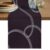 Black Line Art Cotton Linen Table Runner for Dining Kitchen, Modern Abstract Geometric Ribbons Wedding Outdoor Party Tablerunners Decoration, Dresser Scarf Coffee Tablecloth Runners 13×108 Inches