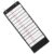 Black Oxford Cloth Pet Pocket Chart with Hanging Hooks and Cards