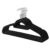 Black Pink and Grey Velvet Hangers,